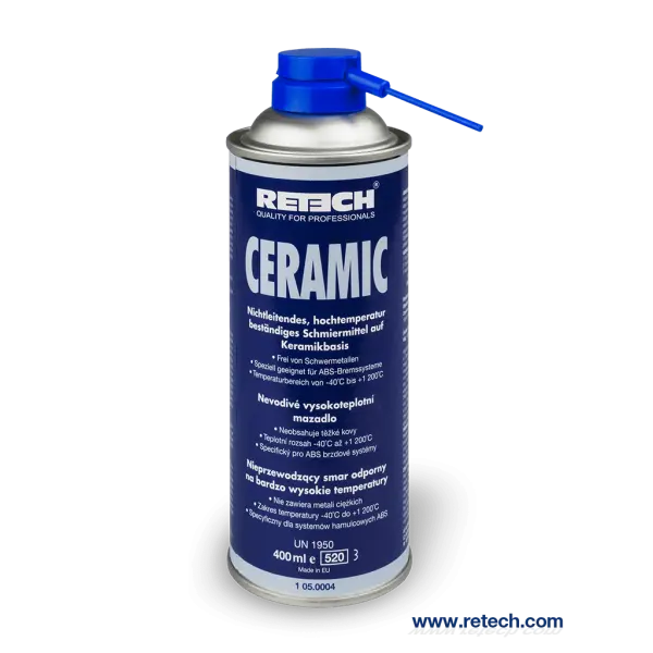 Високотемпературна смазка на керамична основа.
